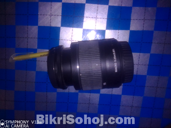 Canon lens EFS 18-55mm